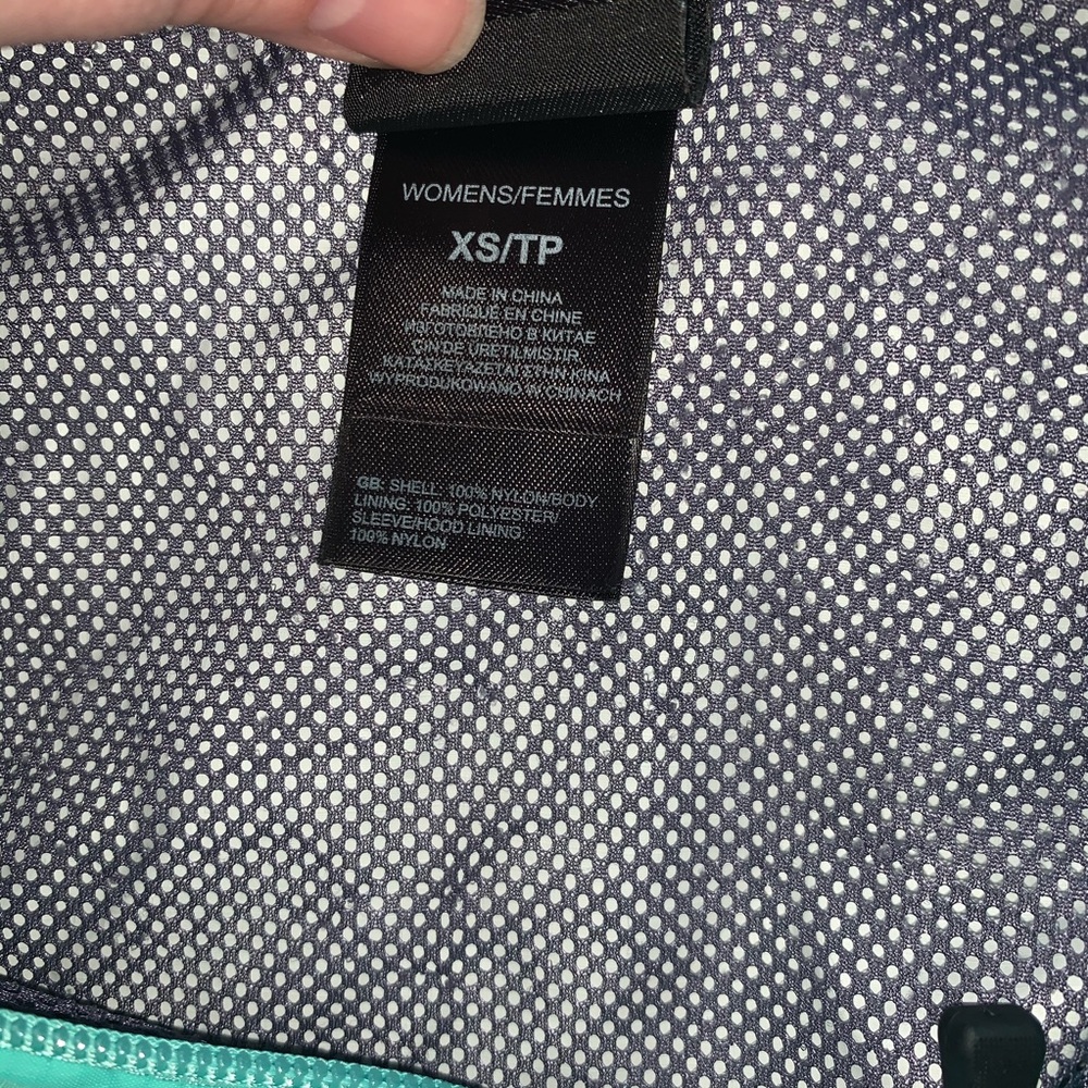 North Face Resolve Mint Blue Jacket - image 4